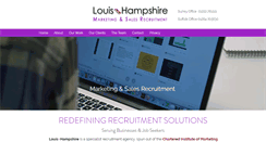 Desktop Screenshot of louishampshire.com